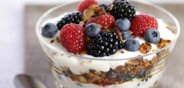 Berries and Yogurt